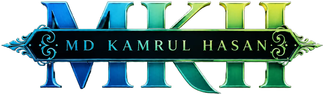 MKH, Md Kamrul Hasan logo